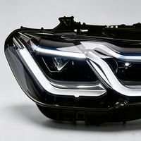 Phares LED automobiles, édition noire laser, adaptés aux phares BMW Série 5 G38 2021-2023 OE 63119479275 63119479276