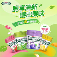 JST0023-80g Chewing-gum croquant à la menthe citronnée, cœur moelleux, emballage en bouteille, bonbons pour une haleine fraîche, OEM