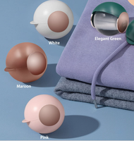 Lot de 5 rouleaux anti-peluches adhésifs avec housse, réutilisables, lavables, pour voyages, ramasse-poussière