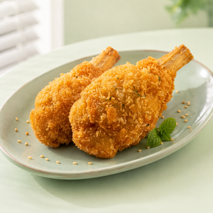 Bolas de Camarón Crujientes y Jugosas con Palito de Caña de Azúcar, Pre-fritas y Empanizadas, Snack de Mariscos Congelados al por Mayor - Product Image 4