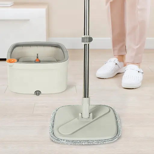 2023 New Arrival Household Two-chamber Clean And Dirty Water Separated System Rotating Mop