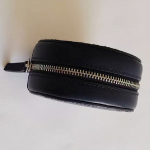 Cajas redondas con cremallera para joyería, cosméticos y accesorios de lujo, de cuero, con diseño nuevo, para anillos, pulseras, collares y pendientes. - Product Image 2