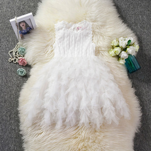 Nouvelle Robe Bébé Fille 2020 : Jupe à Bretelles Fantaisie en Dentelle, Modèles de Robes pour Enfants - Product Image 6