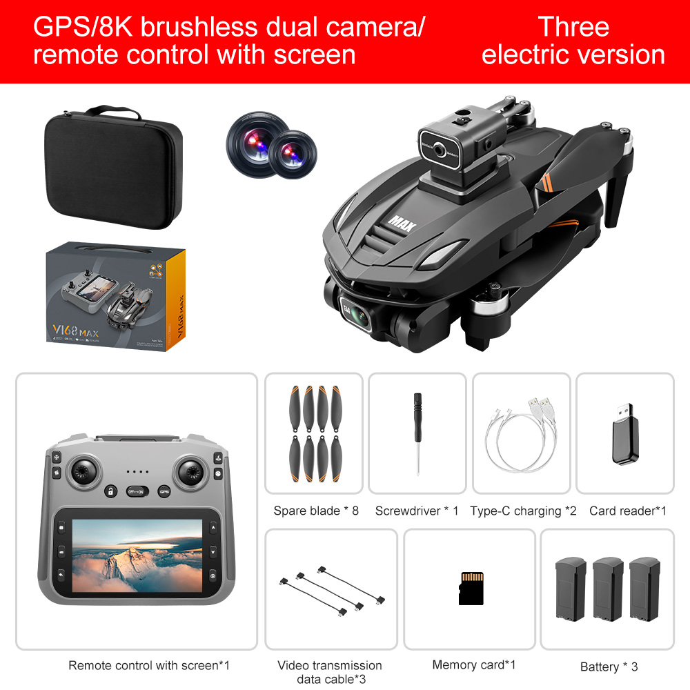 Drone with 3 battery