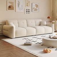 Nouveau canapé en tissu décontracté économique pour petit appartement pour salon B & B ou maison de location pour célébrité Internet