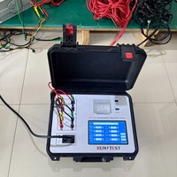Substation 3 Phase Transformer Winding Turn Ratio Vector Group for Set TTR Transformer Maintenance Tester High Accuracy LCD