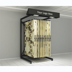 Tùy Chỉnh Thương Mại Treo <span class=keywords><strong>Rug</strong></span> <span class=keywords><strong>Display</strong></span> Kim Loại Giá Để Bán - Product Image 1