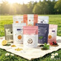 Bolsitas de Té Verde / Bolsas de Plástico para Empacar Té / Bolsitas Pequeñas para Té, Café y Azúcar