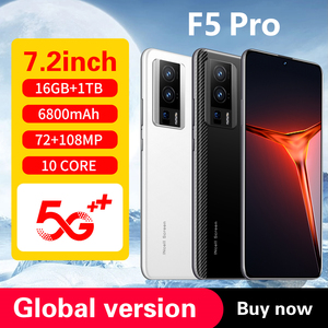 สินค้าใหม่ รุ่น Global แท้ <span class=keywords><strong>F5</strong></span> <span class=keywords><strong>Pro</strong></span> 5G กล้อง 108MP หน่วยความจำ 16GB+1TB แบตเตอรี่ 6800mAh หน้าจอ 7.2 นิ้ว ระบบปฏิบัติการ Android 13 <span class=keywords><strong>F5</strong></span> <span class=keywords><strong>Pro</strong></span> - Product Image 5