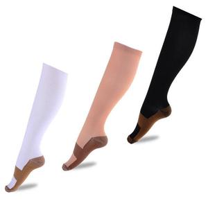 Chaussettes de compression <span class=keywords><strong>à</strong></span> <span class=keywords><strong>dégradé</strong></span>, chaussettes de soutien du mollet, <span class=keywords><strong>bas</strong></span> de sport anti-gonflement pour la tenue prolongée debout et les activités sportives - Product Image 5