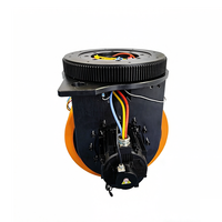 Module de roue à servomoteur robuste TZBOT 10000KG 5000W 48V, roue motrice AGV avec indicateur de direction laser pour la logistique intelligente