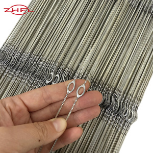 High Quality 330 Stainless Steel Heald Frame <b>Loom</b> 320mm Heddle Wire for Textile & Knitting Machinery Longteng Brand - Product Image 4