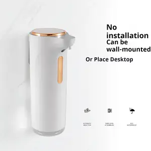 Il distributore di sapone a induzione recentemente intelligente per l'automazione del bagno cucina sensore a infrarossi Shampoo Gel doccia Dispenser di schiuma