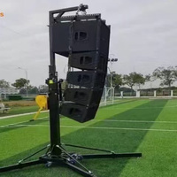 Soporte de Amplificador de Potencia, Iluminación de Escenario, Estructura Truss, Soporte de Altavoz Line Array, Trípode de Sonido, Soportes de Manivela de Alta Resistencia, Soporte de Luces Truss