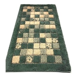 Tapis de bain vert MOSAIC (110x60cm) 13661 - Product Image 1