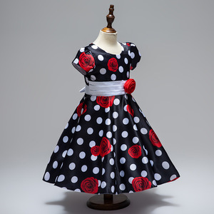 Vestido de Fiesta para Niñas con Diseño de Flores, Ropa de Compras en Línea, Envío Exprés desde China - Product Image 3