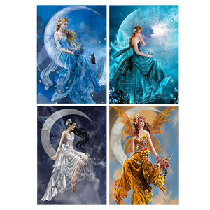 Kit Fai-da-Te per Pittura Diamante con Mosaico di Strass, Decorazione Casa, Regalo, Dea della <span class=keywords><strong>Luna</strong></span> - Product Image 2