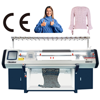 Machine à Tricoter Automatique Informatisée pour Bonnets, Pulls, Écharpes et Plats