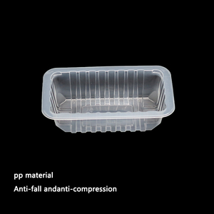 Barquette jetable en PP durable avec joint <span class=keywords><strong>de</strong></span> fraîcheur verrouillable pour le stockage à emporter <span class=keywords><strong>de</strong></span> <span class=keywords><strong>fruits</strong></span> <span class=keywords><strong>de</strong></span> <span class=keywords><strong>mer</strong></span> et <span class=keywords><strong>de</strong></span> viande réfrigérés - Product Image 1