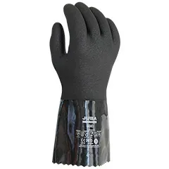 Guanto flessibile in PVC Juba 5683 0 7 S, nero - Product Image 3