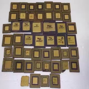 Phế liệu CPU gốm có chân vàng // Phế liệu bộ xử lý / Intel Pentium Pro gốm với giá bán buôn - Product Image 6