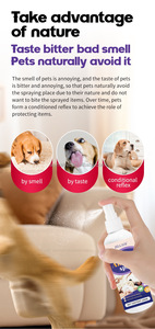 Soins vétérinaires Anti-Lick & Anti-Bite <span class=keywords><strong>Spray</strong></span> protège les meubles et la cicatrisation des plaies chez les chiens Double avantages pour les soins des <span class=keywords><strong>animaux</strong></span> domestiques - Product Image 3