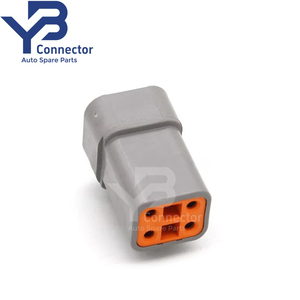 Connettore YB DTP06-4S <span class=keywords><strong>2</strong></span>.3mm Deutsch DTP serie cavo a 4 Pin connettore femmina per autocarro agricolo - Product Image 3