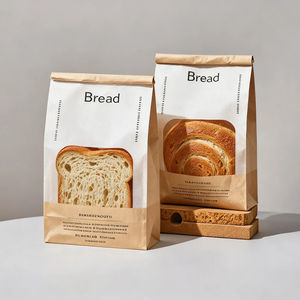 Bolsas de Papel Kraft Ecológicas a Prueba de Humedad YIHE con Cinta, Embalaje Desechable de Grado Alimenticio, Opciones de Personalización OEM - Product Image 3