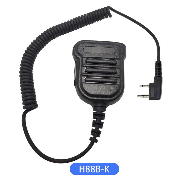 H88B-K Water-proof IP54 Two Way Radio Walkie Talkie Shoulder Speaker Microphone for Motorola Ken-wood Baofeng Hot