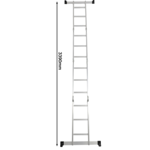 Chất lượng cao bền nhôm gấp thang hàng ngày sử dụng đa mục đích TUV/GS chứng nhận - Product Image 5