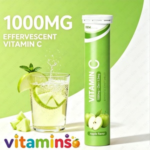 Tabletas Efervescentes de Vitamina C con Zinc, Multivitamínico, Suplemento para el Cuidado de la Salud, Venta Global - Product Image 6
