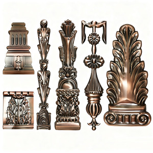 Mai Huan Modern Villa Hotel Door Decoration 304 Stainless Steel <strong>Column</strong> Decorative Moldings Engineering 1 Year Warranty - Product Image 3