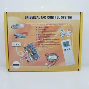 QUNDA QD-U02B+(M) UNIVERSAL A/C CONTROL SYSTEM u02B+ auto restar function board