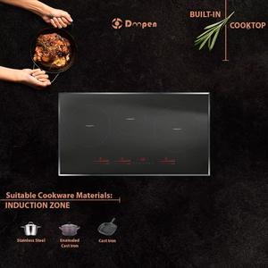 Doopen Built-In <b>Induction</b> Cooker 780x450mm 3 Burners Touch Control Stainless Steel Panel Household Electric <b>Stove</b> - Product Image 4