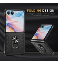 Coque de protection antichoc robuste avec anneau pour Samsung Galaxy Z Flip 8, étui de téléphone avec support anneau métallique pour Samsung Z Flip 8