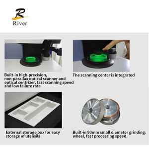 Modèle de certificat CE de haute qualité moins d'équipement de laboratoire optique rectifieuse d'objectif automatique - Product Image 4