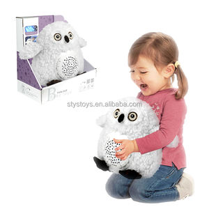 Peluches LED pour bébé, lampe de nuit, animaux, étoiles en peluche, dessin animé, projecteur d'étoiles musicales, jouets en peluche - Product Image 6