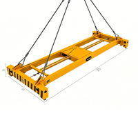 Épandeur de conteneurs mécanique de haute qualité 20 pieds 40 pieds pour grue de chantier naval, élévateur de conteneurs professionnel