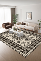Tapis de sol modernes de luxe Grand salon Tapis personnalisés pour la maison Technique tuftée OEM Bienvenue Lavable Prière Utilisation dans la chambre à coucher