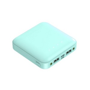 Batterie externe portable 10000 mAh Type C en forme de disque, ultra-fine, avec affichage LED et couleur personnalisable, logo sur mesure, best-seller - Product Image 6