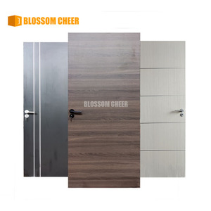 Puerta de Melamina con Aislamiento Acústico, Diseño Interior Moderno, Color Personalizado para Apartamento, Venta Directa de Fábrica - Product Image 1