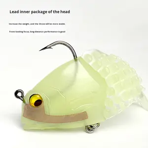 Señuelo <span class=keywords><strong>de</strong></span> Pesca <span class=keywords><strong>de</strong></span> PVC Suave <span class=keywords><strong>de</strong></span> 10g 15g 19g 22g con <span class=keywords><strong>Plomo</strong></span> Interno, <span class=keywords><strong>para</strong></span> Lubina, Lucioperca, Salmón, Biónico, Luminoso, <span class=keywords><strong>para</strong></span> Pesca en Río, Barco, Agua Salada, <span class=keywords><strong>Trolling</strong></span> - Product Image 5