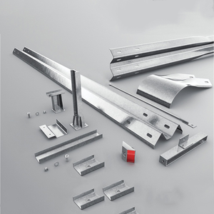 מעקות בטיחות לכבישים עם תעודת CE, קורות W מפלדה Q235B Q345B, ציפוי אבץ 40 מיקרון 75 מיקרון, מעקה בטיחות לכבישים - Product Image 2