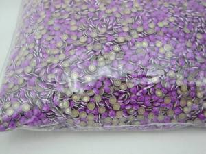 팔각형 핫픽스 품질 알루미늄 골드 3mm Rhinestud 핫픽스 팔각형 - Product Image 5