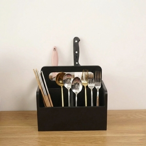 Panier de rangement en bois du Vietnam avec poignée, panier/bac de rangement en bois empilable, organisateur pour la maison, livres, vêtements, jouets - Product Image 3