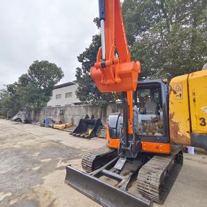 Mini-excavatrice Hitachi Zaxis 55 d'occasion haute performance du Japon, 5,5 tonnes, ZX55USR, moteur, boîte de vitesses, pompe hydraulique, roulement - Product Image 5