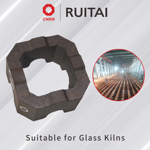 Brique cylindrique en <span class=keywords><strong>magnésie</strong></span> chromée, fournie directement par l'usine Ruitai, excellente performance haute température et résistance à l'érosion - Product Image 2
