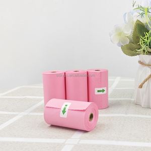 Bolsa para excrementos de perro compostable con logotipo personalizado, biodegradable, para eliminación de residuos de mascotas, sostenible, EN 13432, hecha de plástico PBAT PLA a base de almidón de maíz - Product Image 3