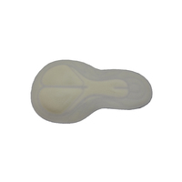 Coussin de gel réversible anti-choc pour le cyclisme, taille plus, pour shorts de vélo unisexe