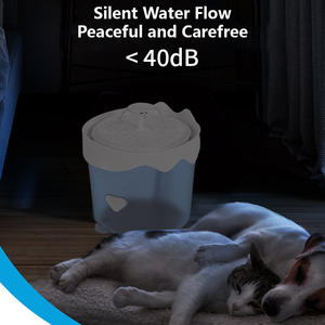 Distributore d'Acqua Intelligente <span class=keywords><strong>per</strong></span> Animali Domestici 1.4L, Ciotola Circolante <span class=keywords><strong>per</strong></span> Acqua, Mangiatoia <span class=keywords><strong>per</strong></span> Cani e <span class=keywords><strong>Gatti</strong></span>, Flusso Silenzioso, Tranquillità Garantita - Product Image 6